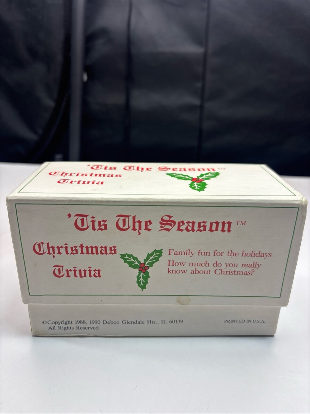 'Tis the Season Christmas Trivia 6 Categories 1800 Question Holiday Game Vintage
